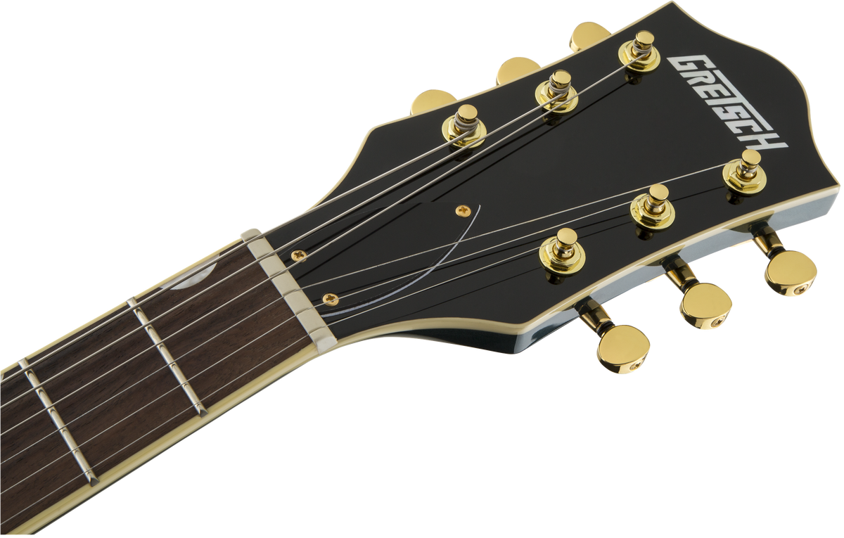 Gretsch G5655TG Electromatic Center Block Jr. Single-Cut w/ Bigsby and Gold Hardware, Laurel Fingerboard, Cadillac Green