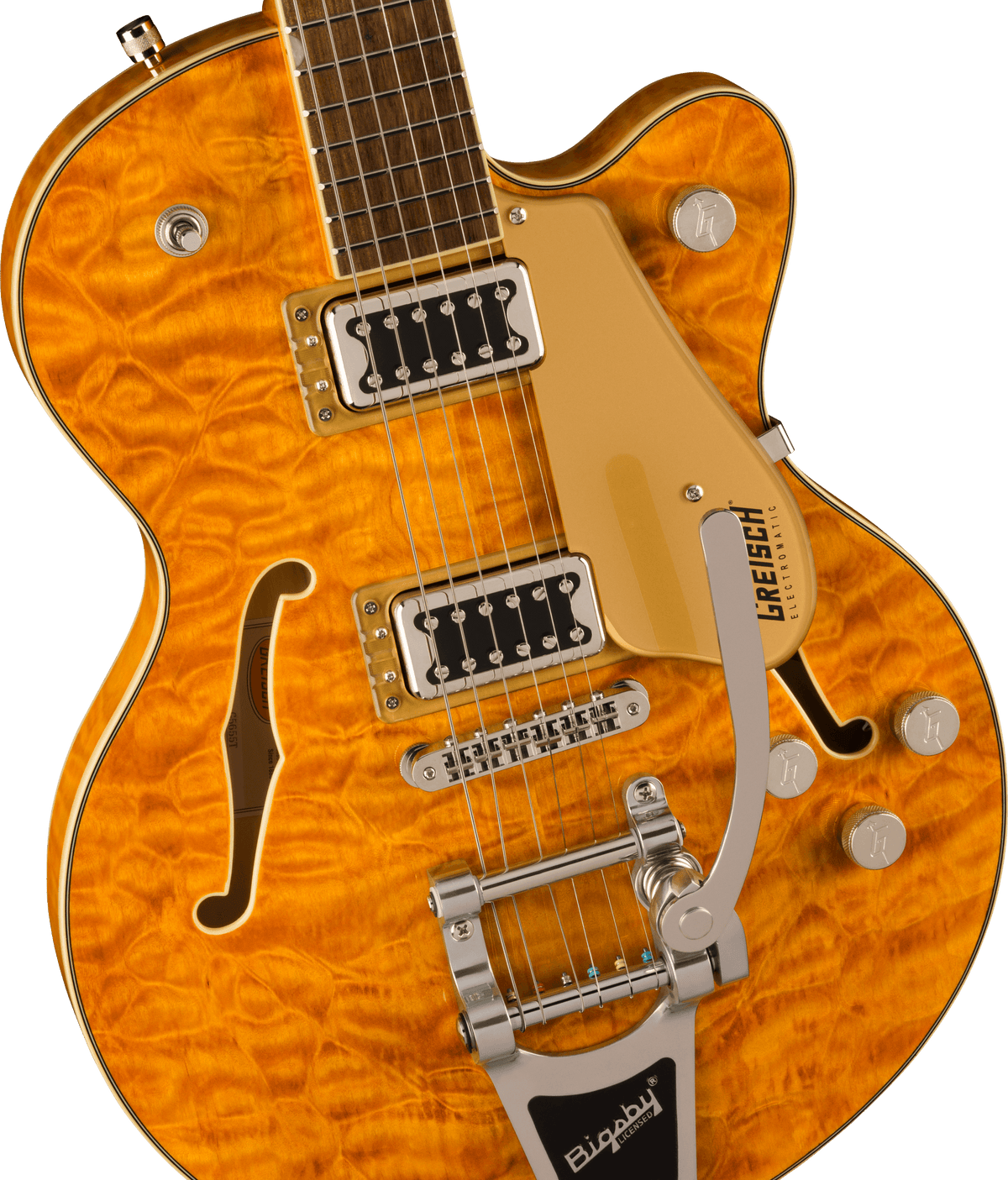 Gretsch G5655T-QM Electromatic Center Block Jr. Single-Cut Quilted Maple w/ Bigsby, Speyside