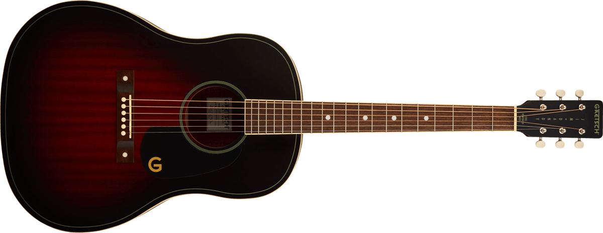Gretsch Jim Dandy Dreadnought, Walnut Fingerboard, Deep Cherry Burst