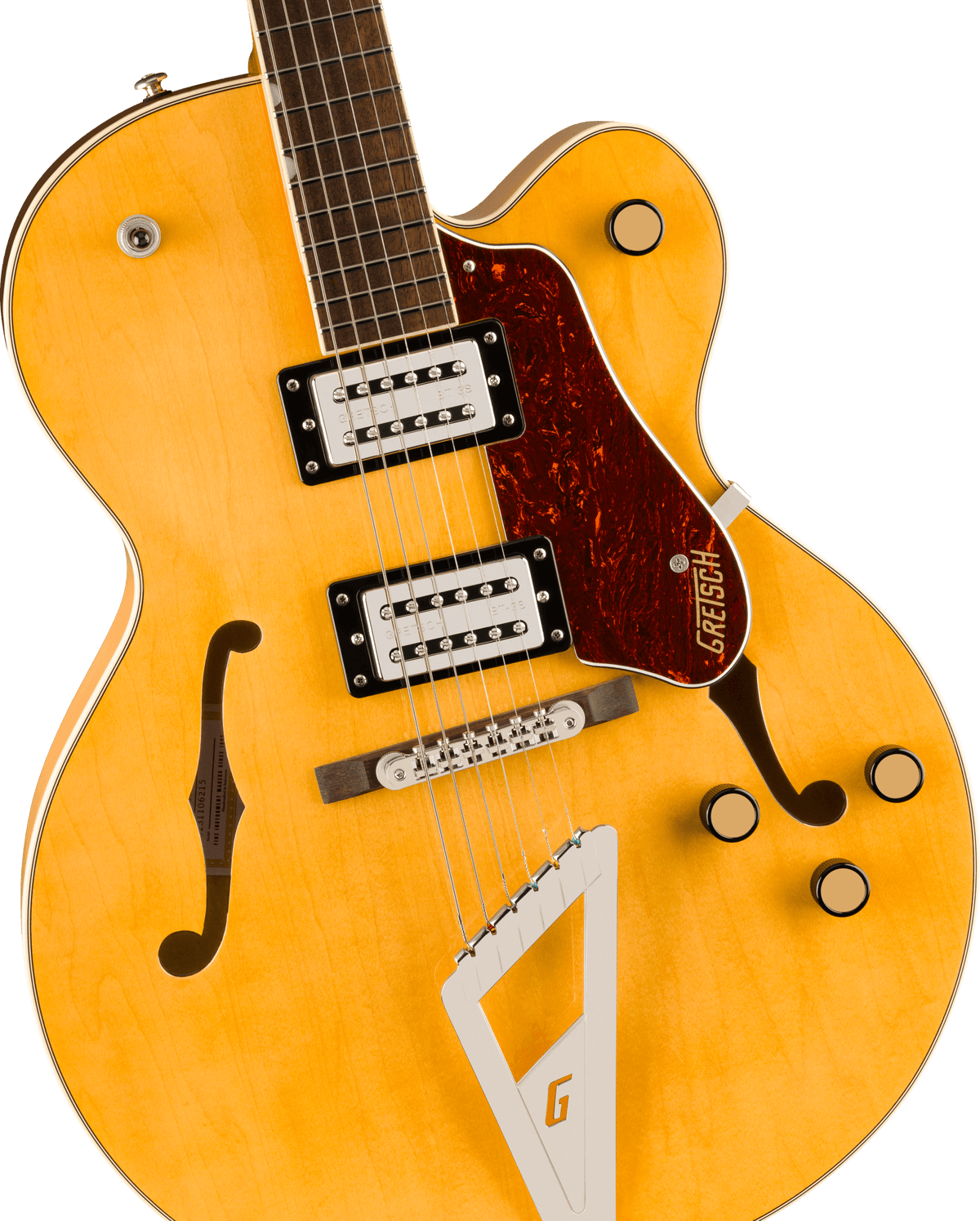 Gretsch G2420 Streamliner Hollow Body w/ Chromatic II, Laurel Fingerboard, Broad'Tron BT-3S Pickups, Village Amber