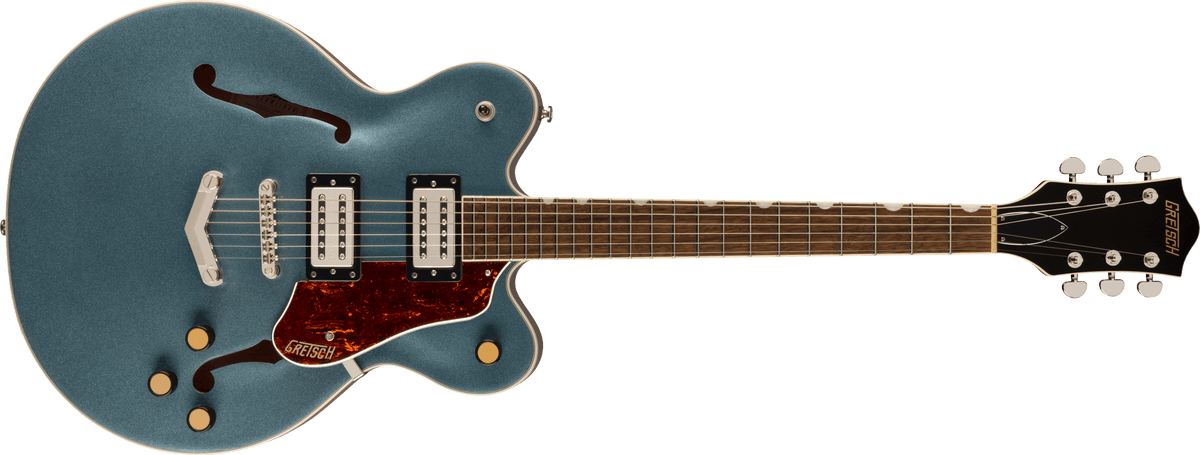 Gretsch G2622 Streamliner Center Block Double-Cut w/ V-Stoptail, Laurel Fingerboard, Broad'Tron BT-3S Pickups, Gunmetal
