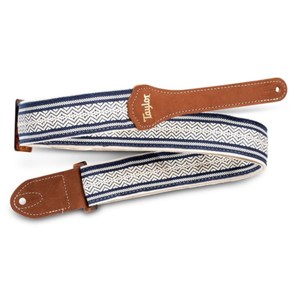 Taylor 2" Jacquard Cotton Guitar Strap for Academy Series w/ Amber Buckle