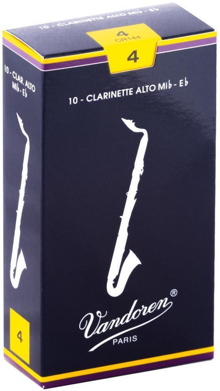 Vandoren Alto Clarinet Traditional Reeds (Box of 10)