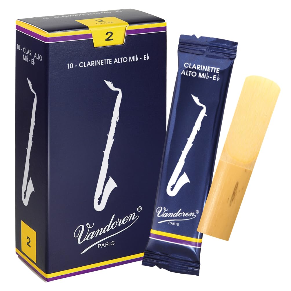 Vandoren Alto Clarinet Traditional Reeds (Box of 10)