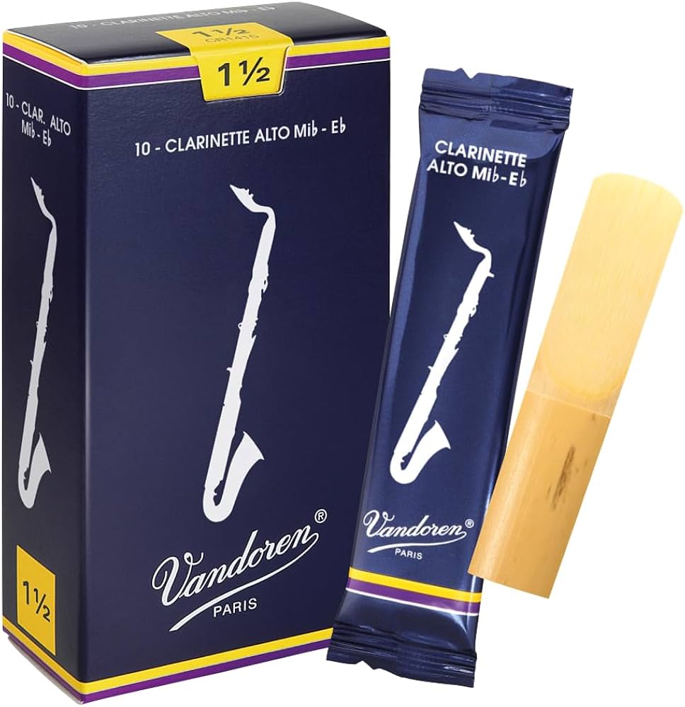 Vandoren Alto Clarinet Traditional Reeds (Box of 10)