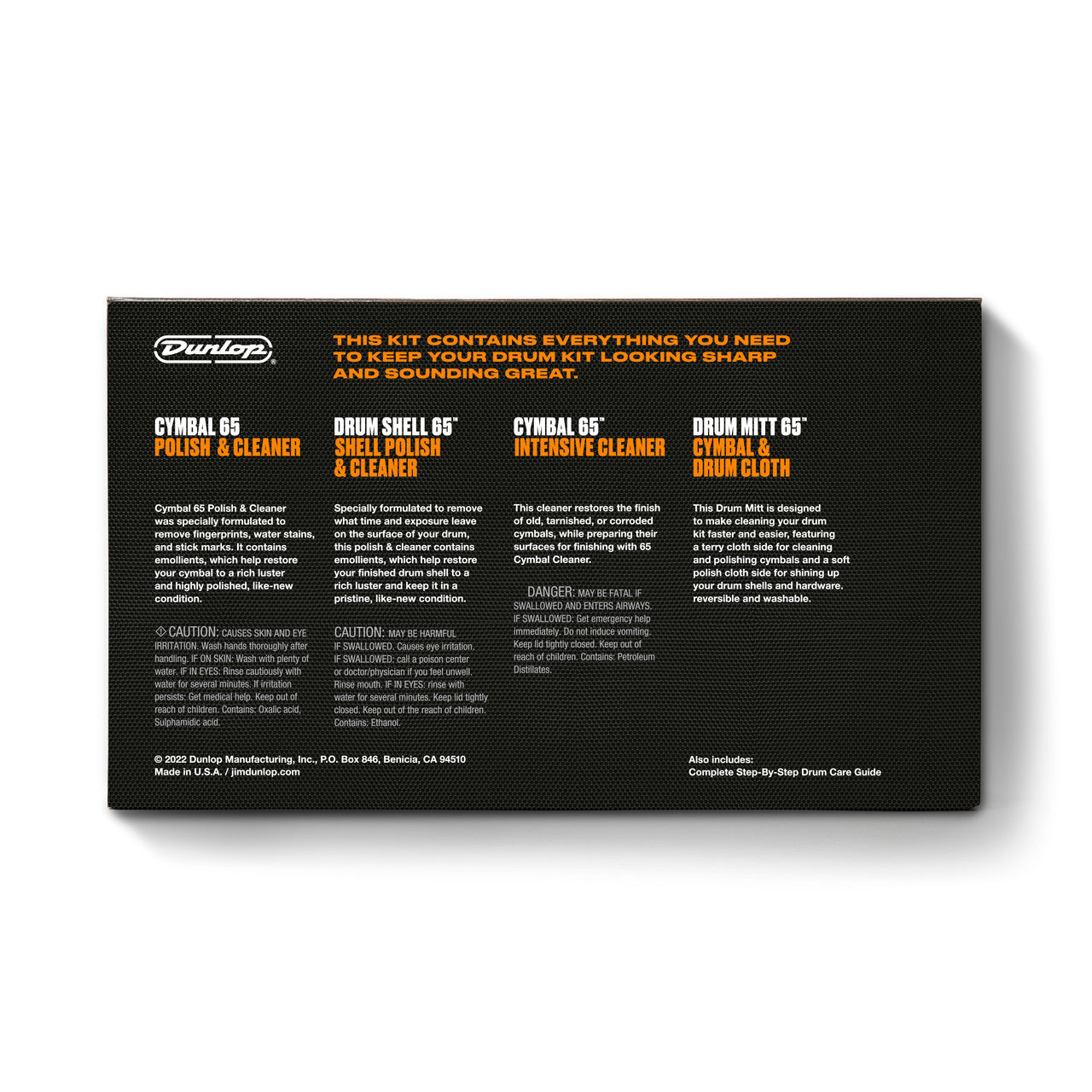 Dunlop Cymbal & Drum Care Kit