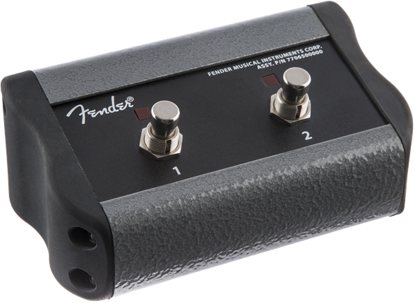 Fender 2-Button Footswitch for Acoustic Pro/SFX, Black