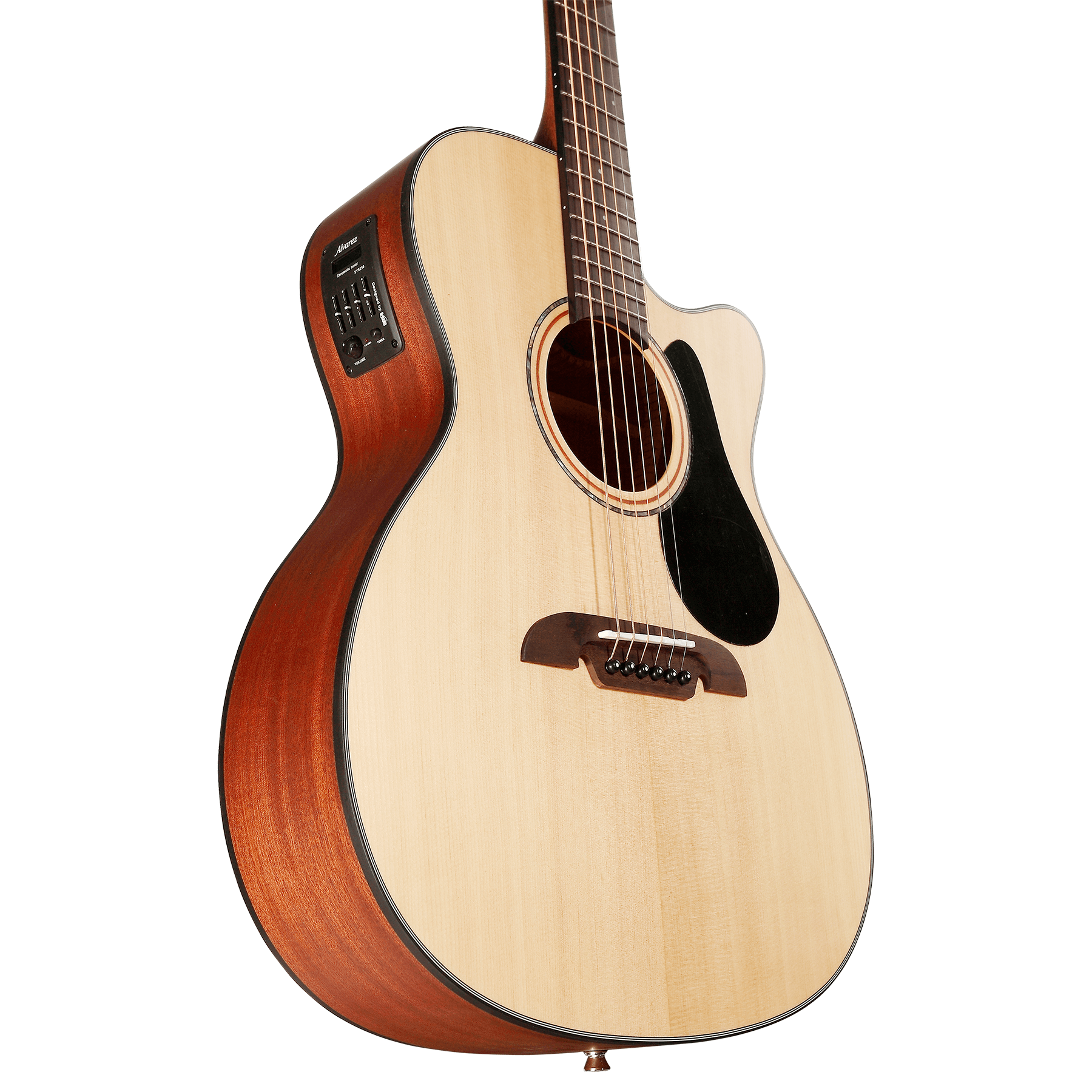 Alvarez AF30CE Artist OM/Folk Acoustic-Electric Guitar, w/ Cutaway