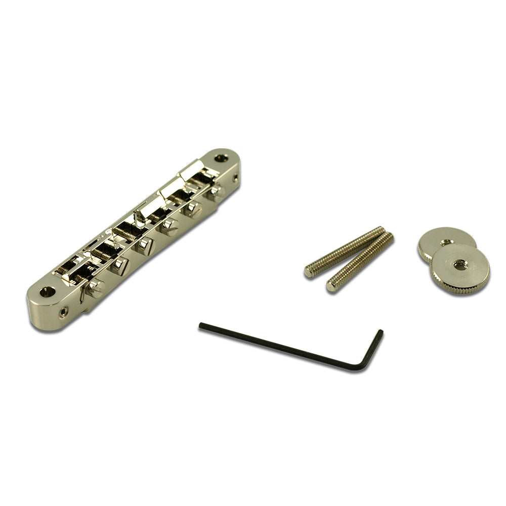 TonePros AVR2 ABR-1 Style Tunematic Bridge, Un-Notched Saddles