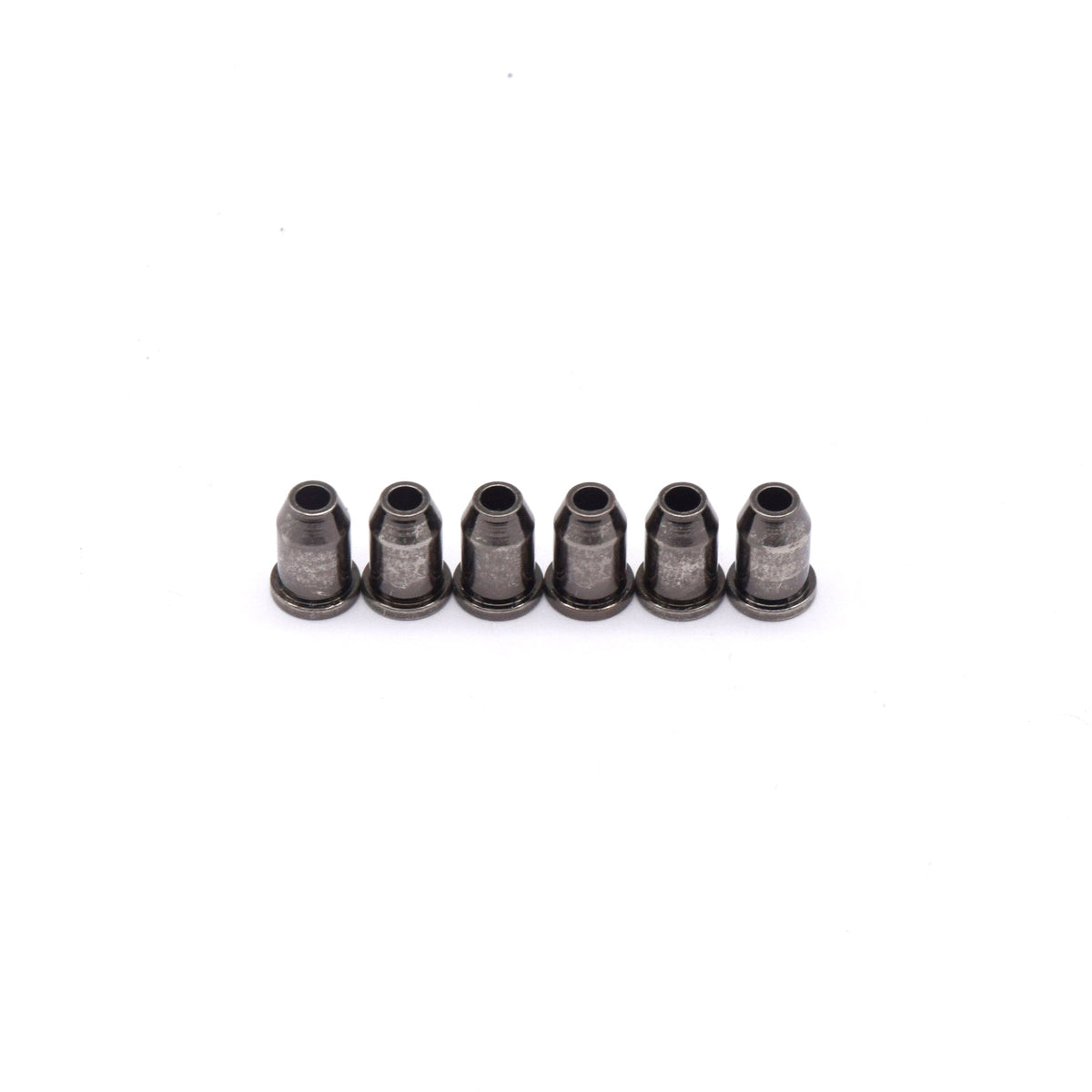 KD By AxLabs String-Through Bullet Ferrules (6), Antique Silver