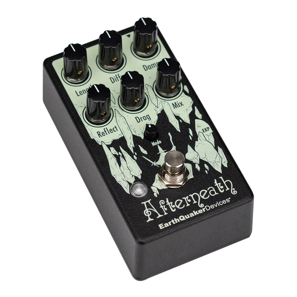 EarthQuaker Devices Afterneath V3 Enhanced Otherworldly Reverberation Machine