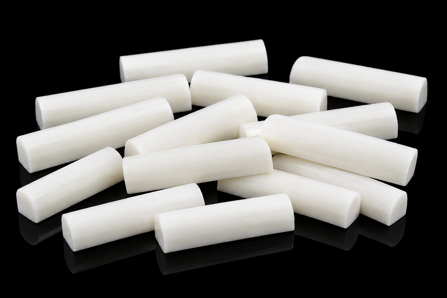 Bone Nut Blank for Martin Guitars, Slanted Bottom