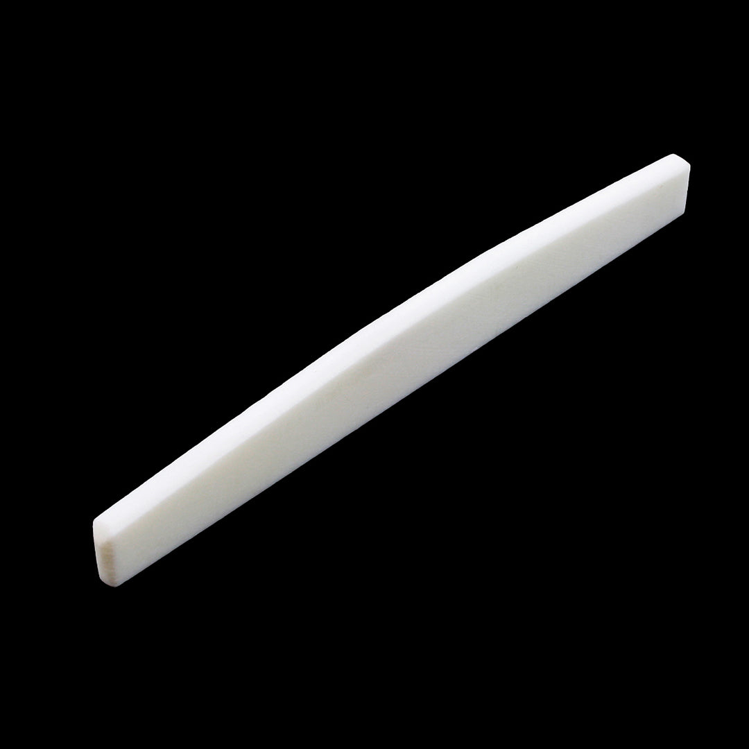 Bone Saddle for Acoustic Guitar, Radiused Top