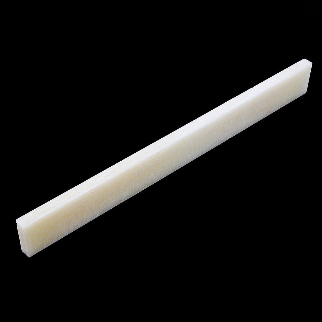 Unbleached Vintage Style Bone Saddle for Acoustic Guitar