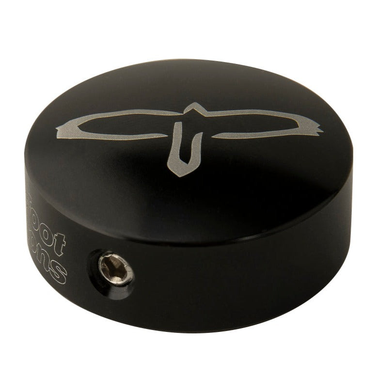 PRS Barefoot Button Pedal Topper, Bird Logo, Black