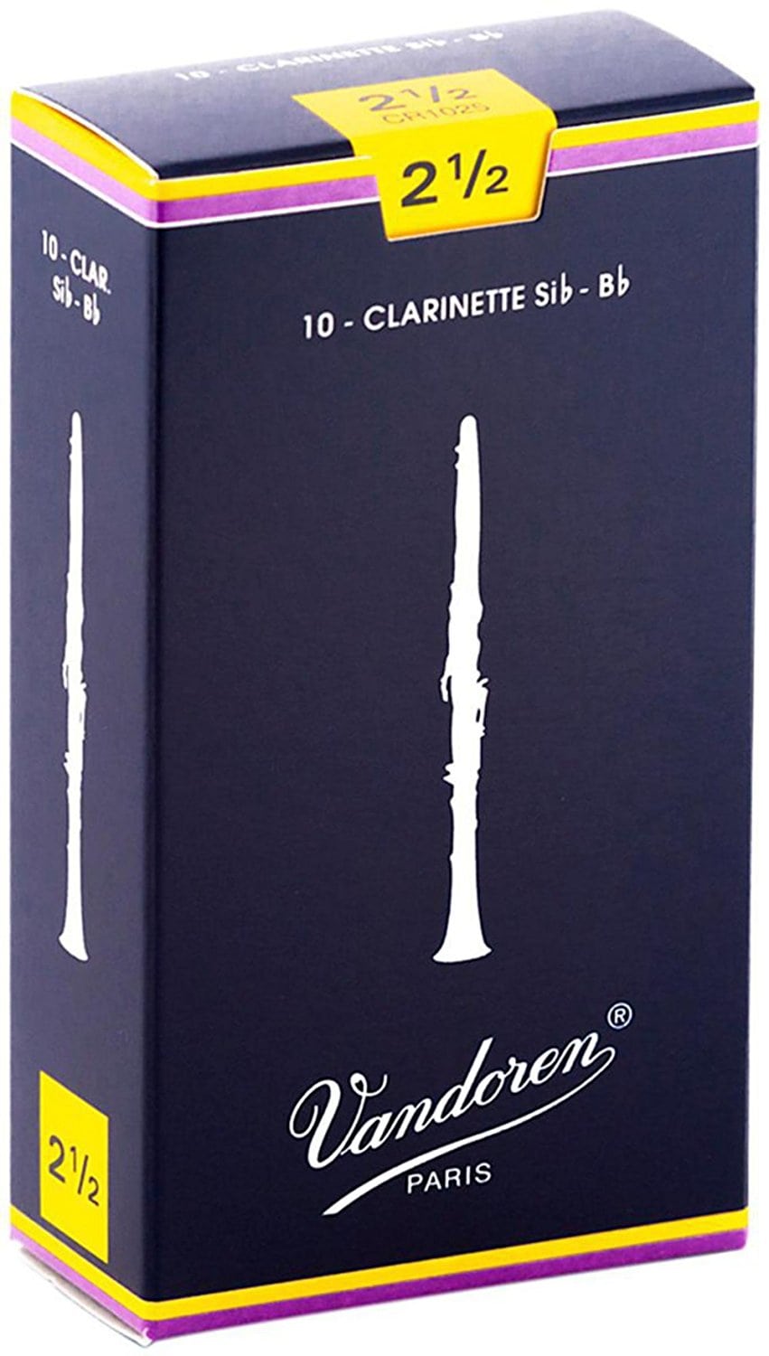 Vandoren Bb Clarinet Traditional Reeds (Box of 10)