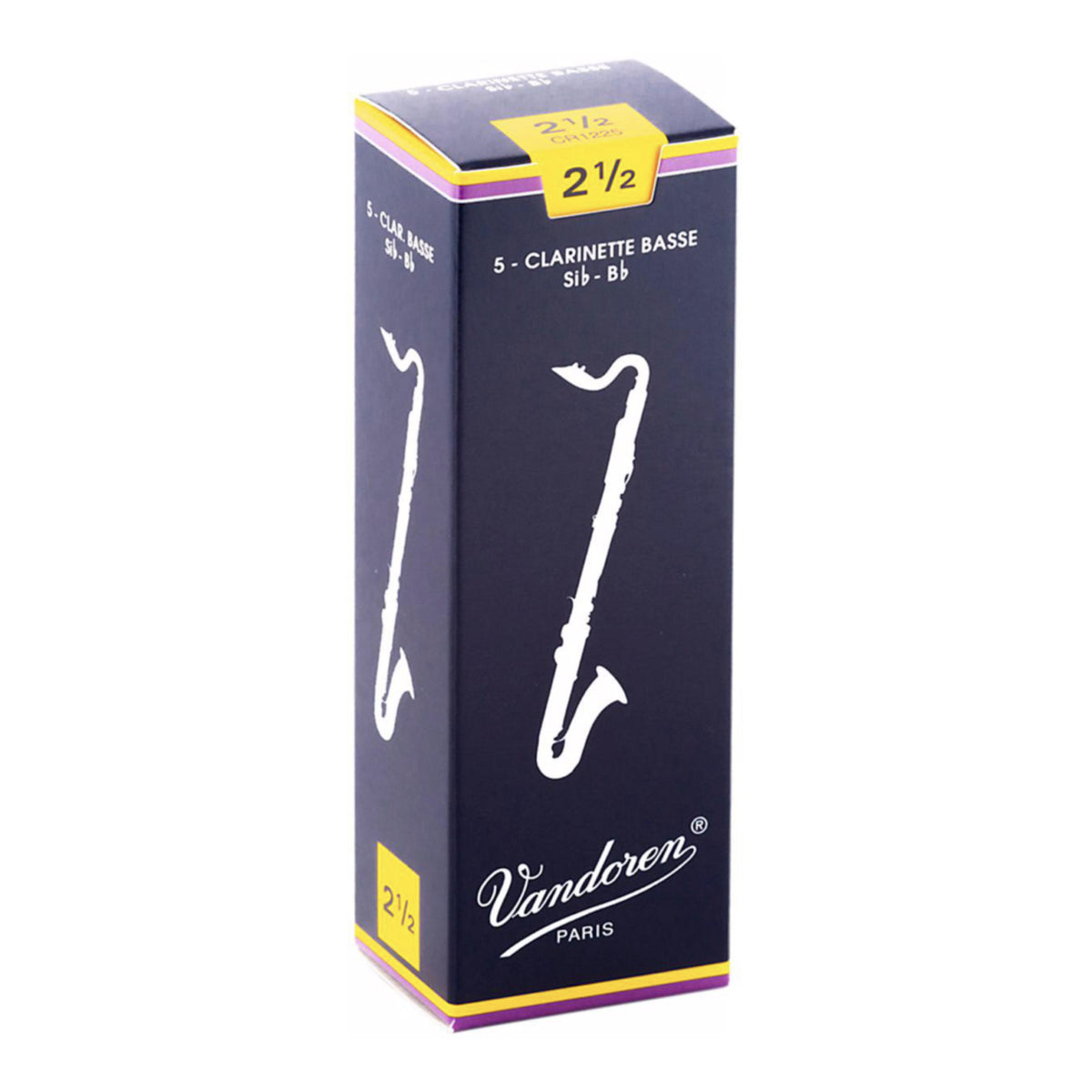 Vandoren Bass Clarinet Traditional Reeds (Box of 5)