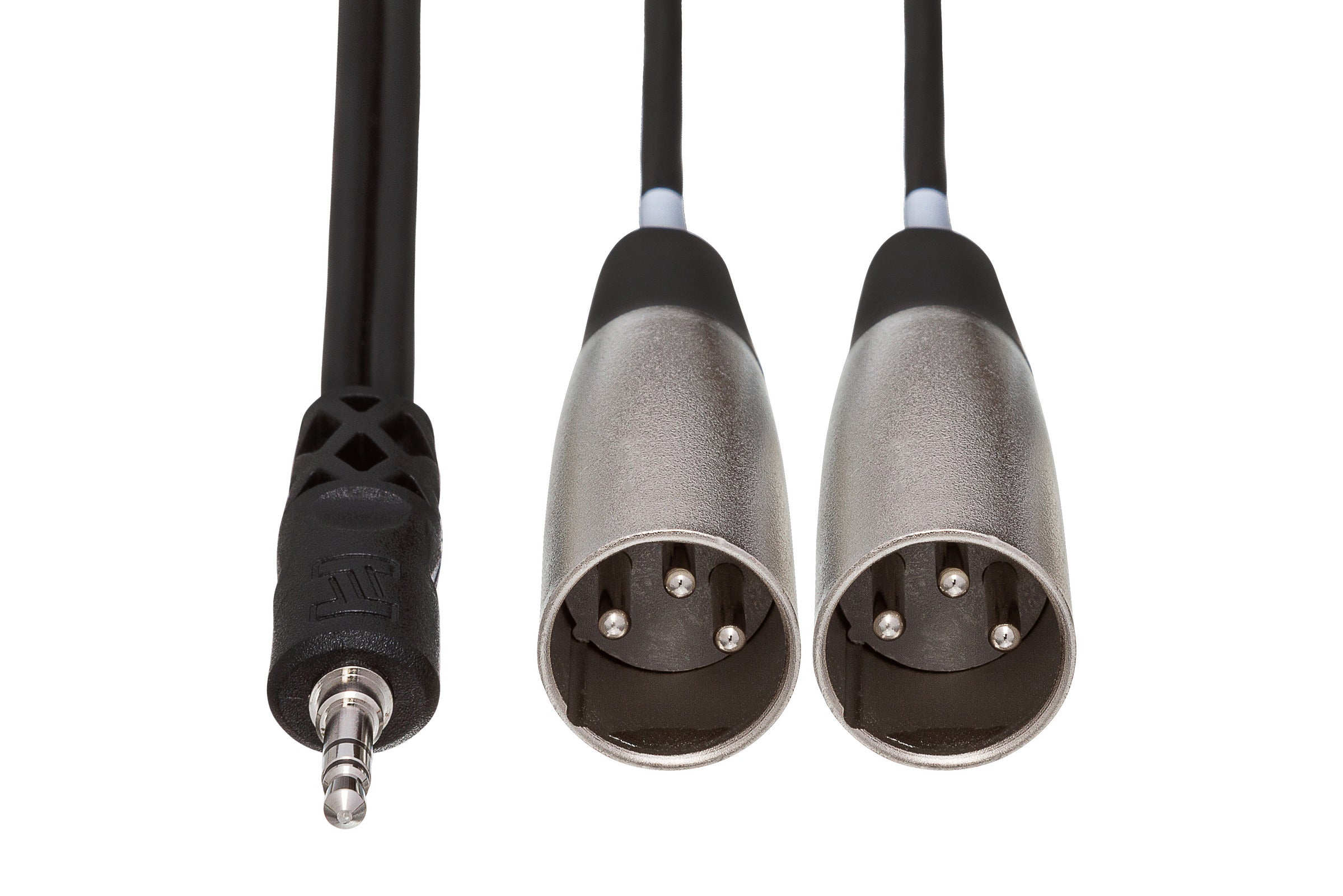 Hosa 3.5mm TRS to Dual XLR-M Stereo Breakout Cable, 3m