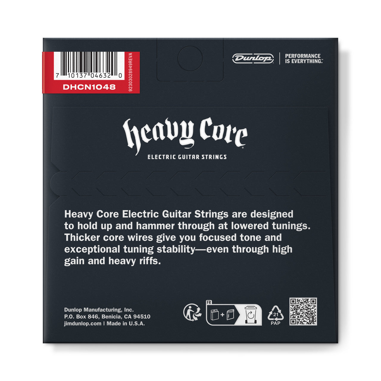 Dunlop Heavy Core Electric Guitar Strings 10-48