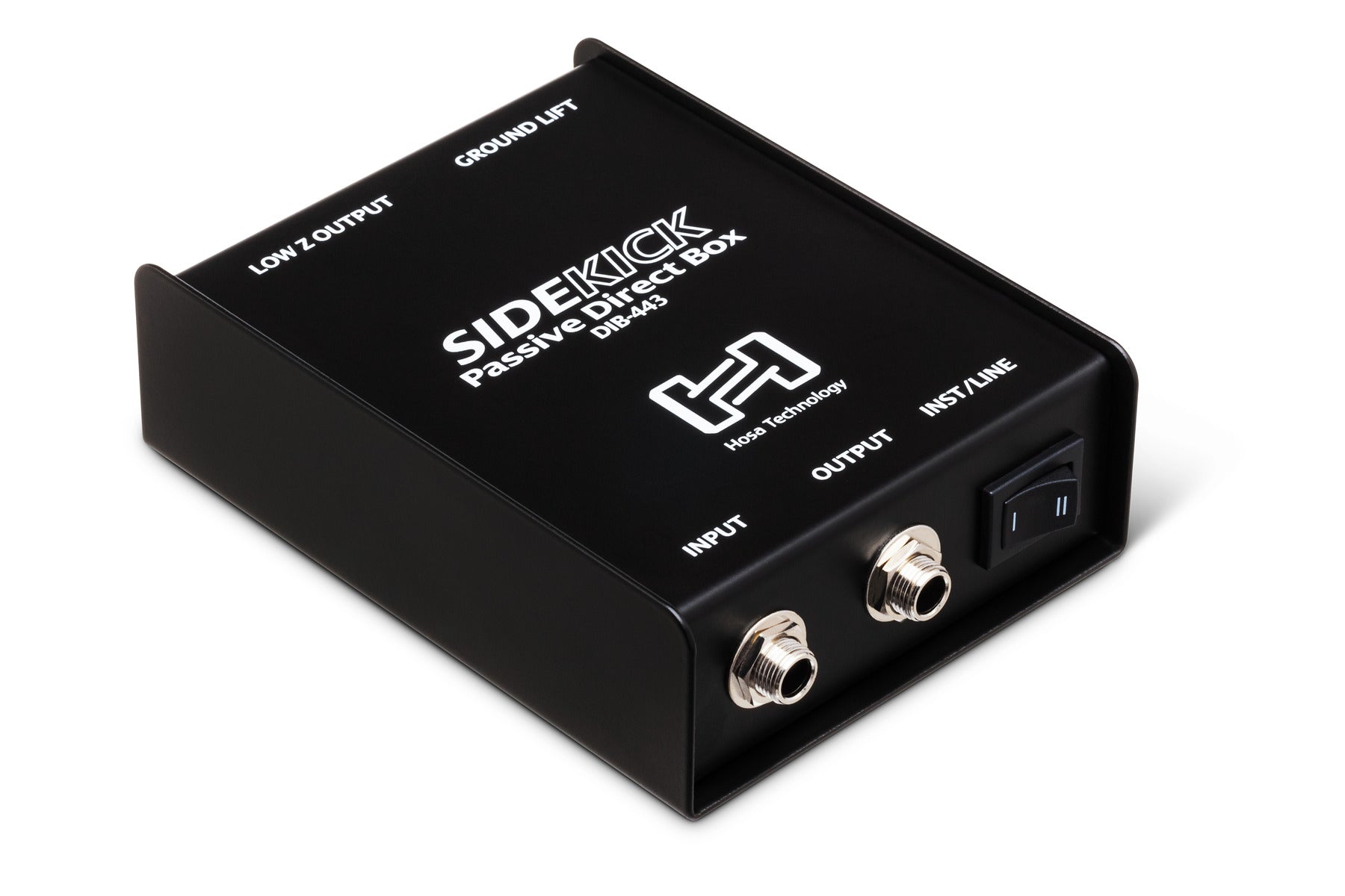 Hosa Sidekick Passive DI Box, 1/4" TS to XLR-M