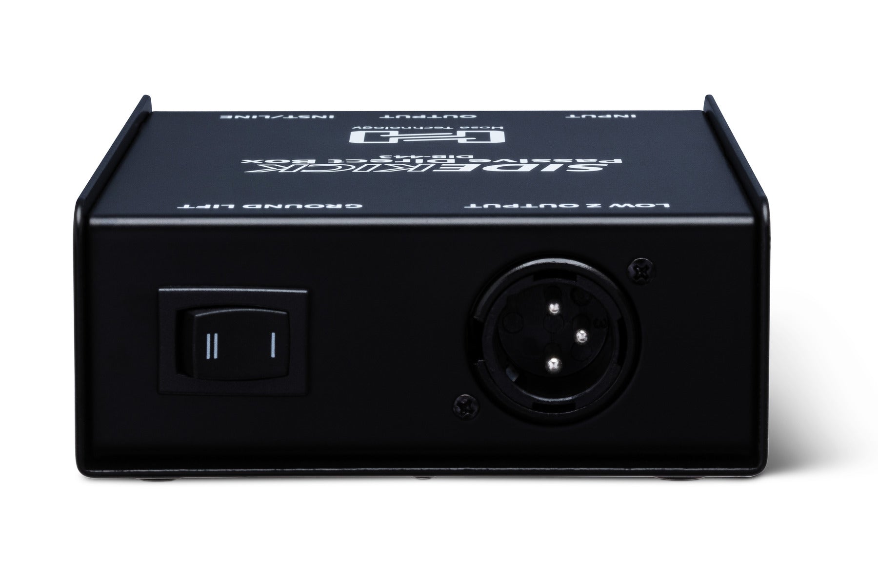 Hosa Sidekick Passive DI Box, 1/4" TS to XLR-M