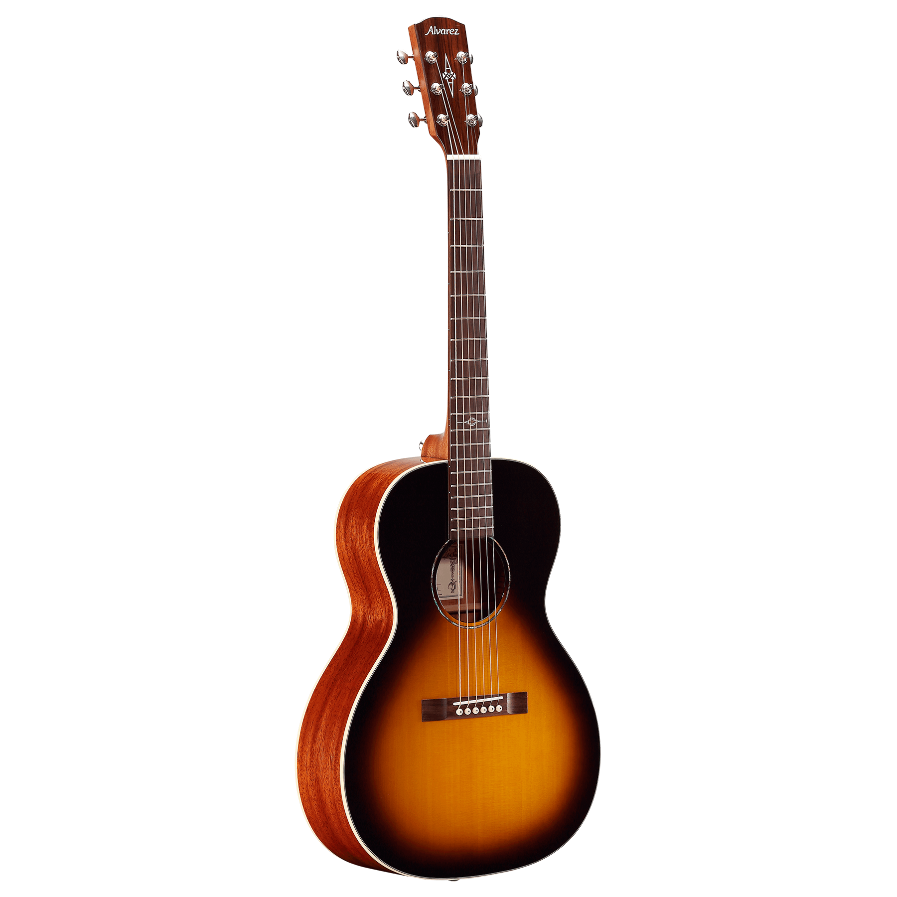 Alvarez DELTA00E Delta00 Blues Acoustic-Electric Guitar, Sunburst