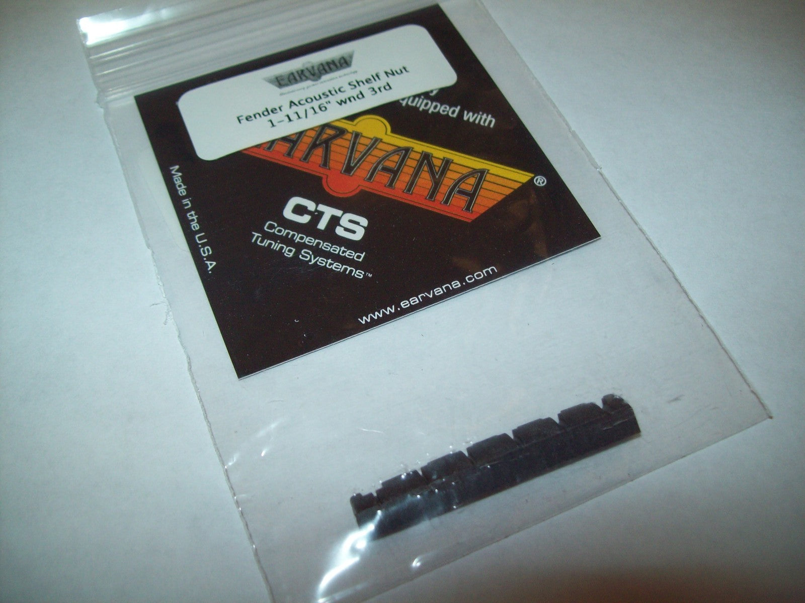 Earvana Nut for Fender Acoustic, Wound 3rd