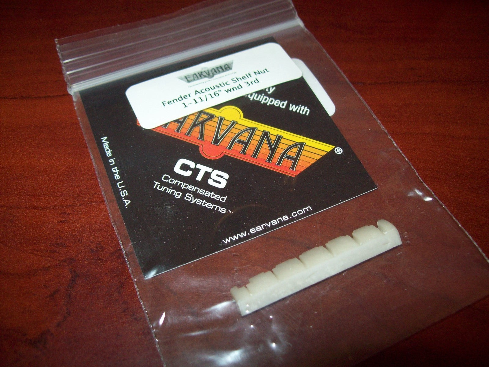 Earvana Nut for Fender Acoustic, Wound 3rd