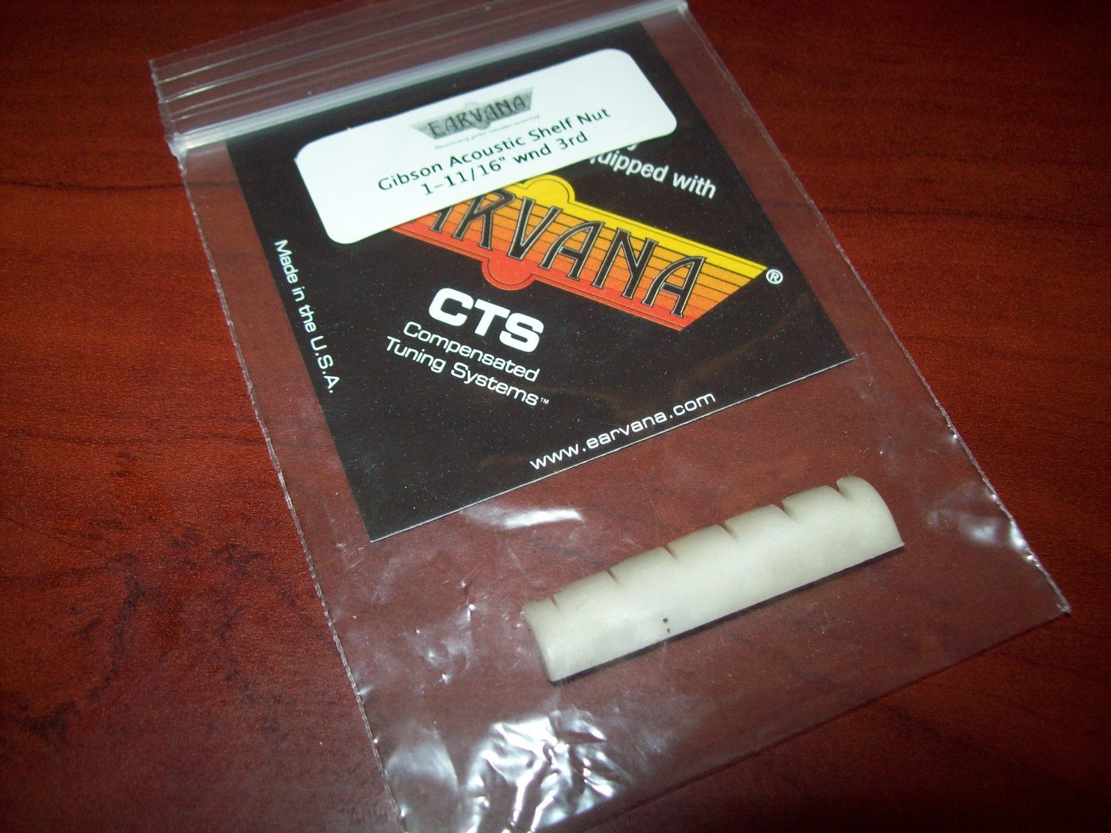 Earvana Nut for Gibson Acoustic, Wound 3rd
