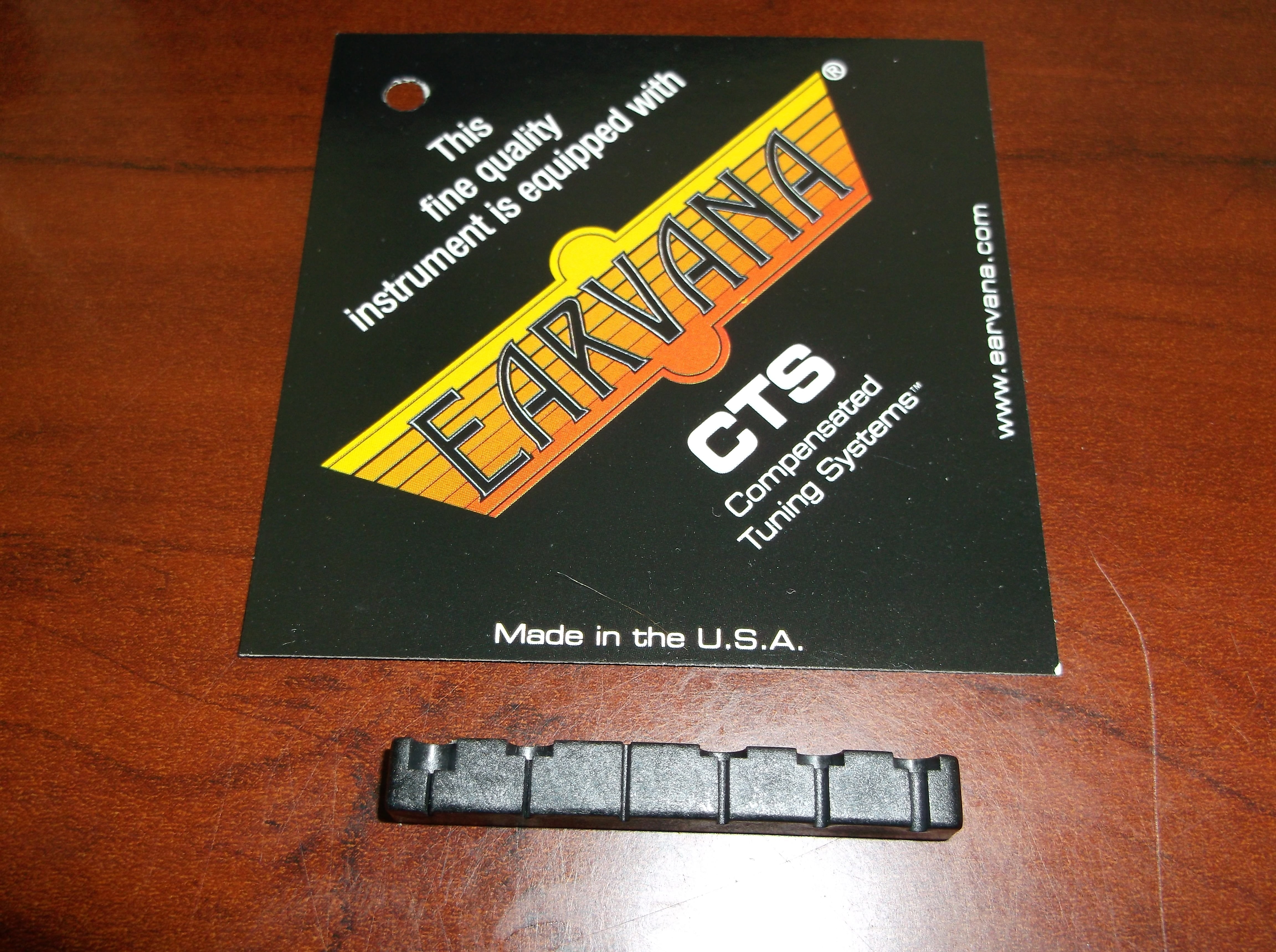 Earvana LSR Style Nut for Fender, Black