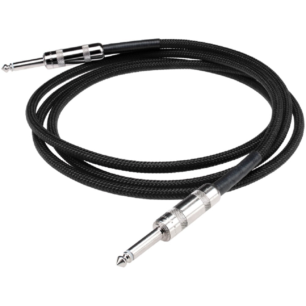 DiMarzio American-Made Overbraid Instrument Cable, Straight 1/4" Ends