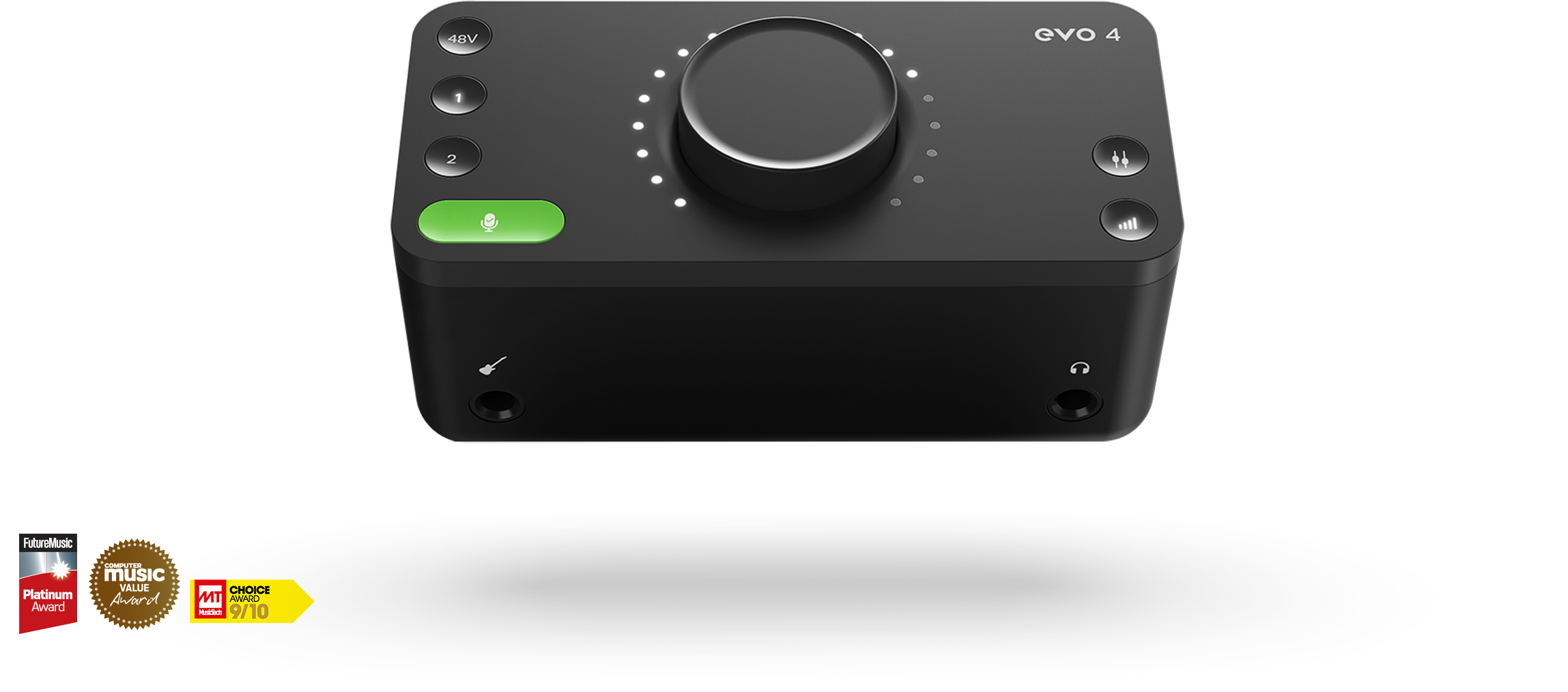 Audient EVO 4 2-In/2-Out USB Audio Interface