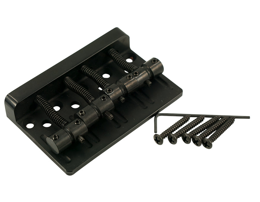 Standard 4-String Bass Bridge - Black