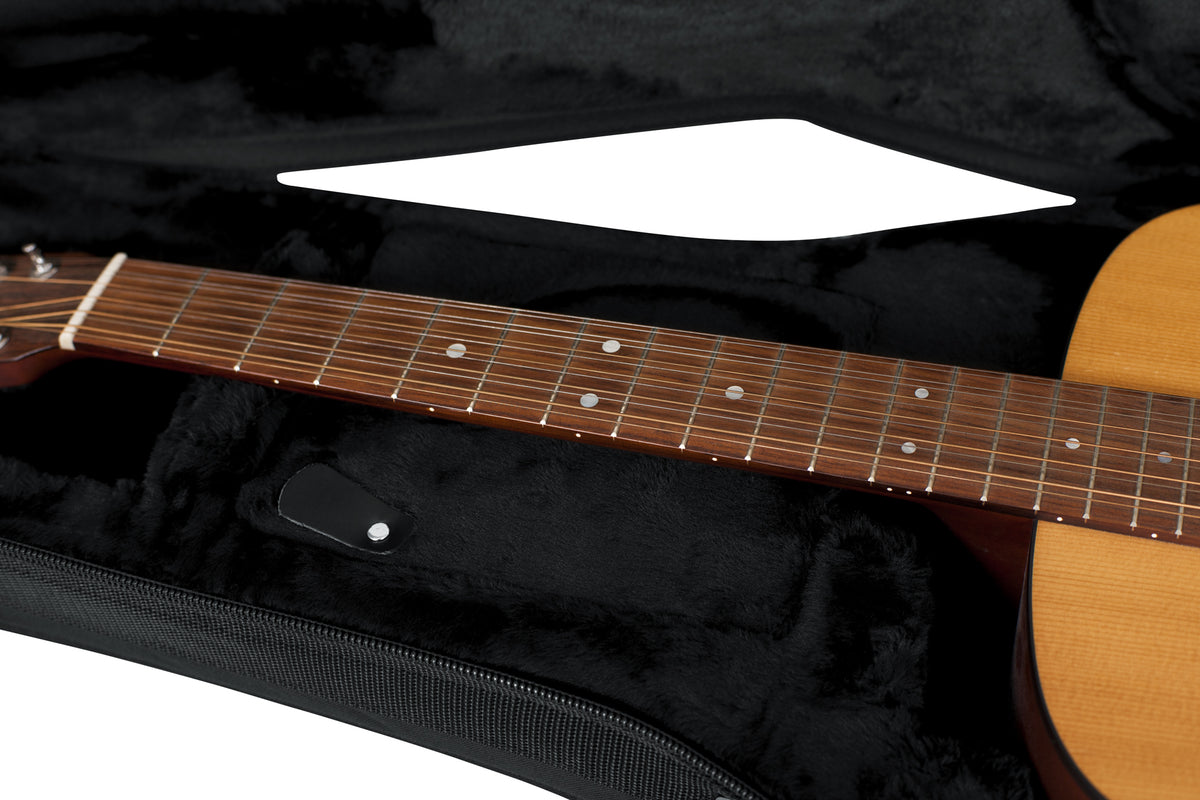 Gator GL-DREAD-12 lightweight polyfoam dreadnought guitar case