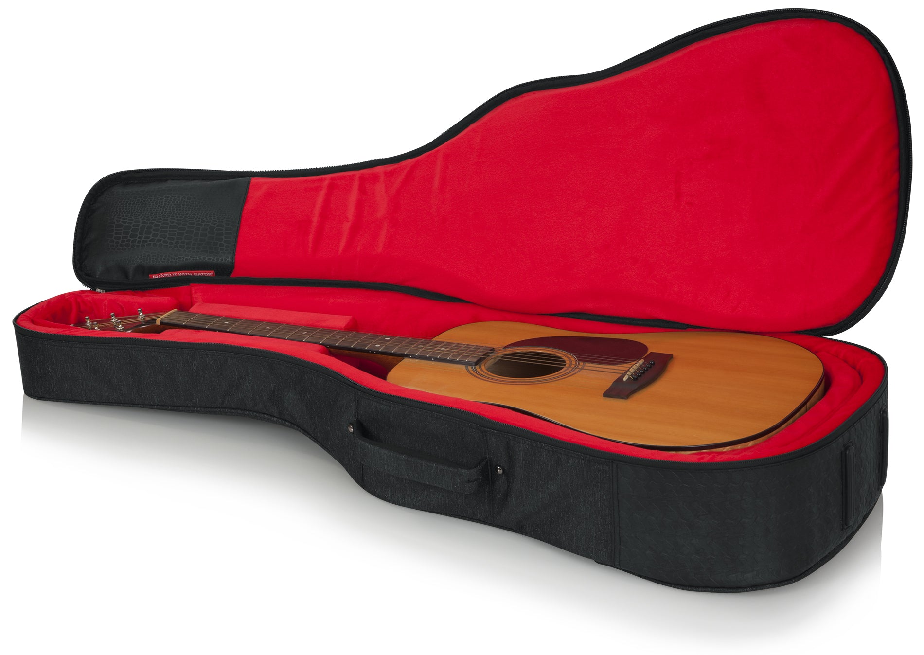 Gator GT-ACOUSTIC-BLK charcoal Transit acoustic guitar gig bag