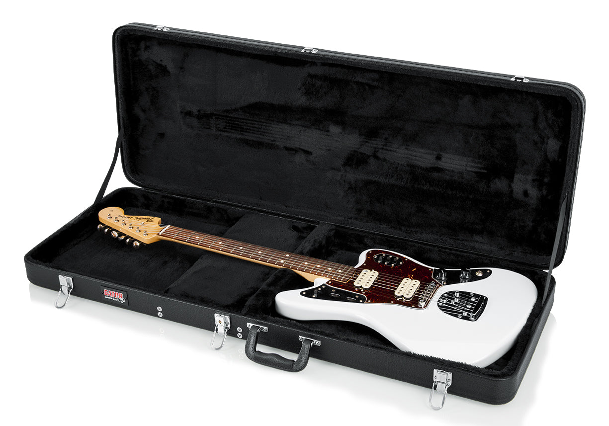 Gator Hard-Shell Wood Case for Jaguar/Jagmaster/Jazzmaster Style Guitars