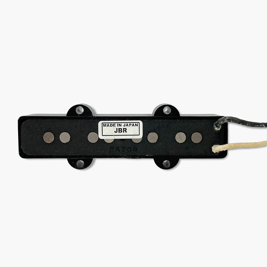Razor Buraddo mūn Blood Moon Bridge Pickup for Jazz Bass, Black
