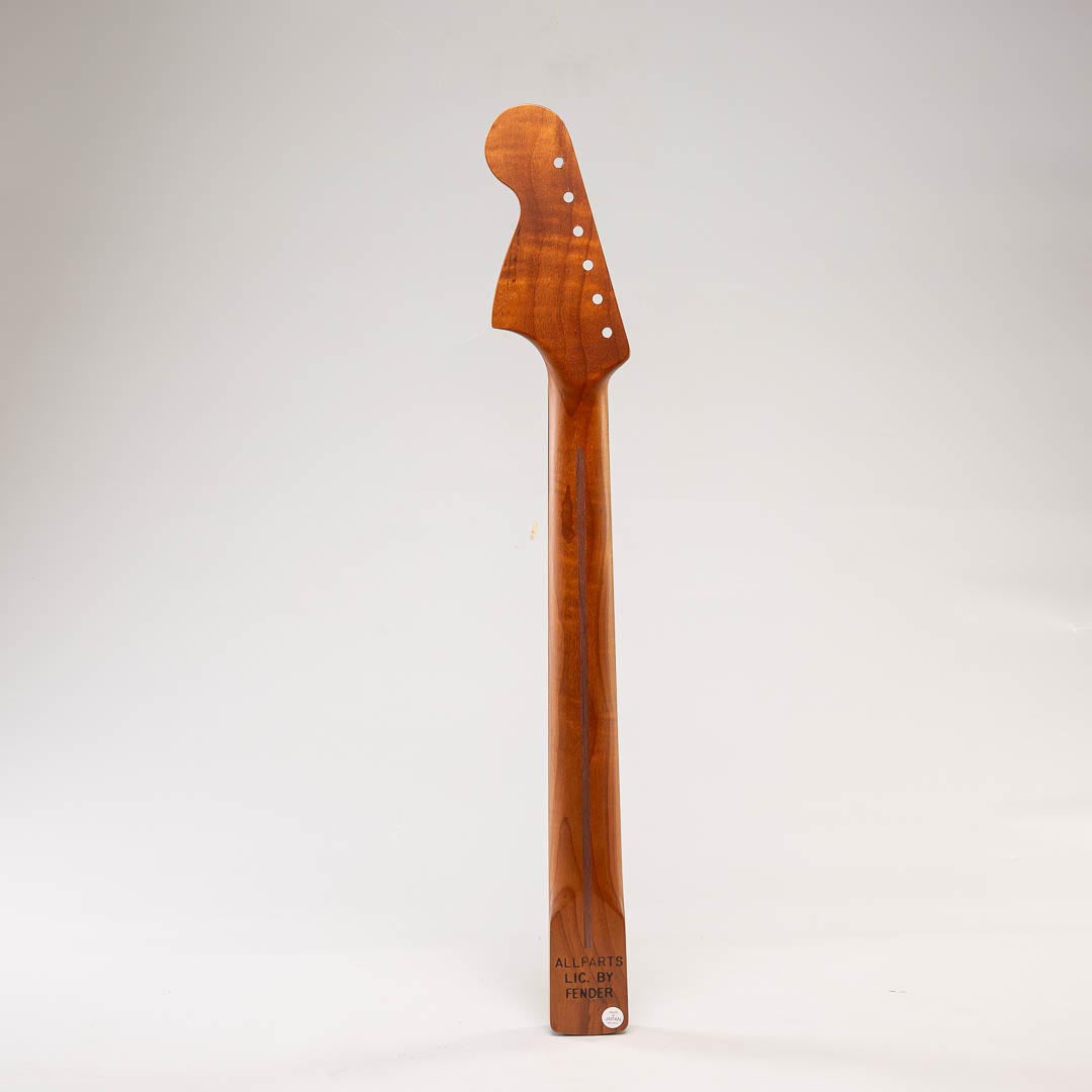 Allparts Select VIN-MOD AAA+ Roasted Flame Maple Jaguar Neck - Licensed by Fender
