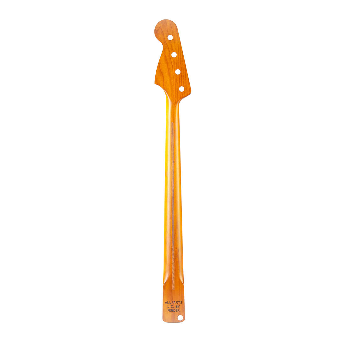 Allparts Select Roasted Maple Jazz Bass Neck - Licensed by Fender