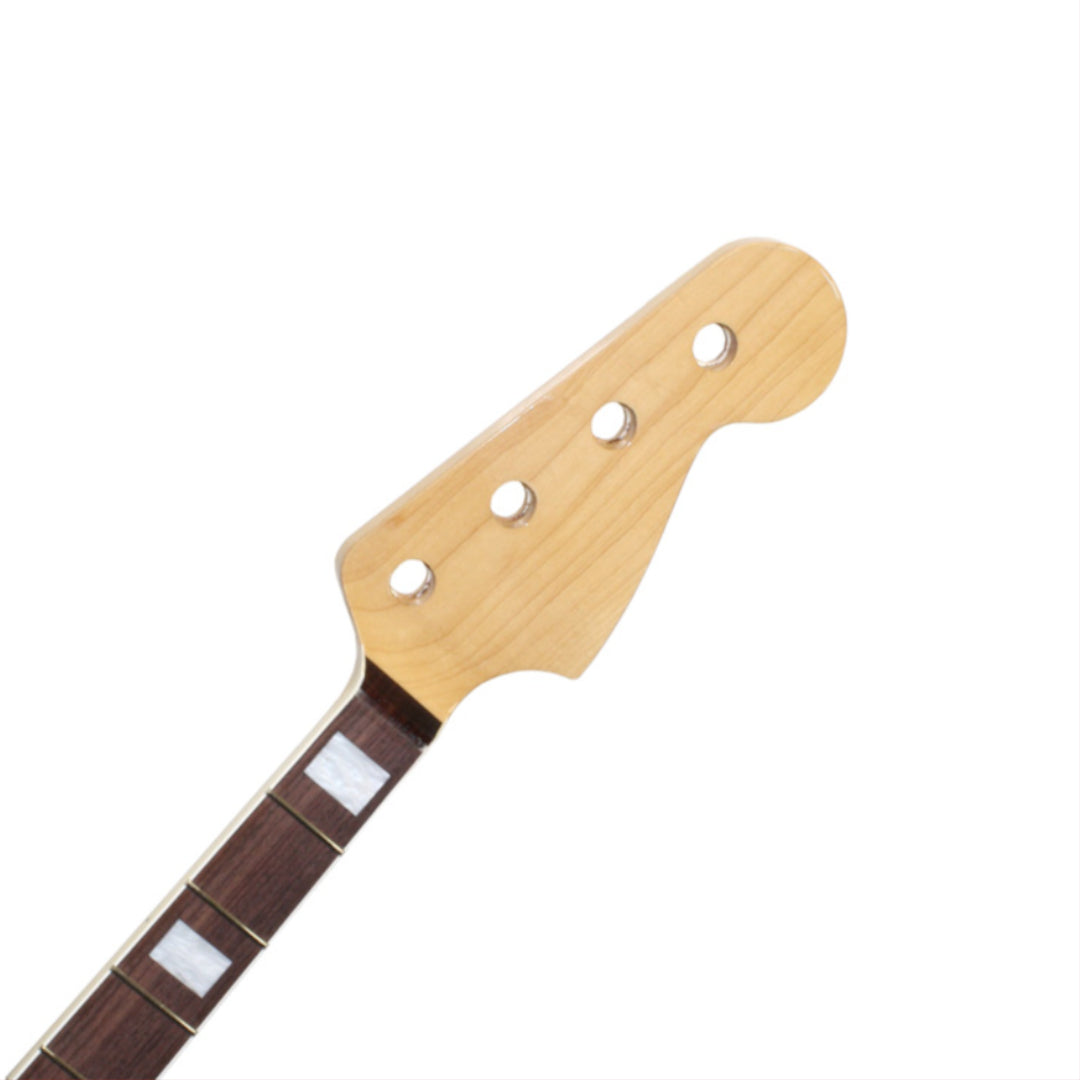 Allparts Licensed by Fender Neck for Jazz Bass, White Pearl Inlay