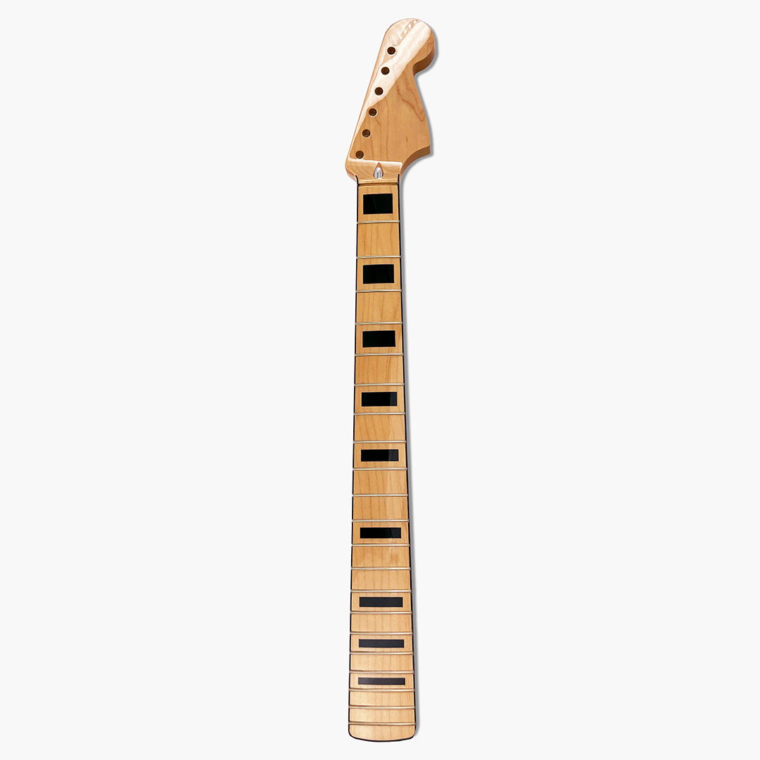 Allparts Neck for Fender Jazzmaster, Black Inlay & Block