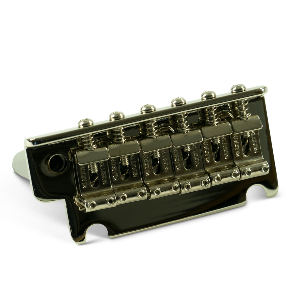 Kluson 2-Post Tremolo Bridge for Fender, Steel Block