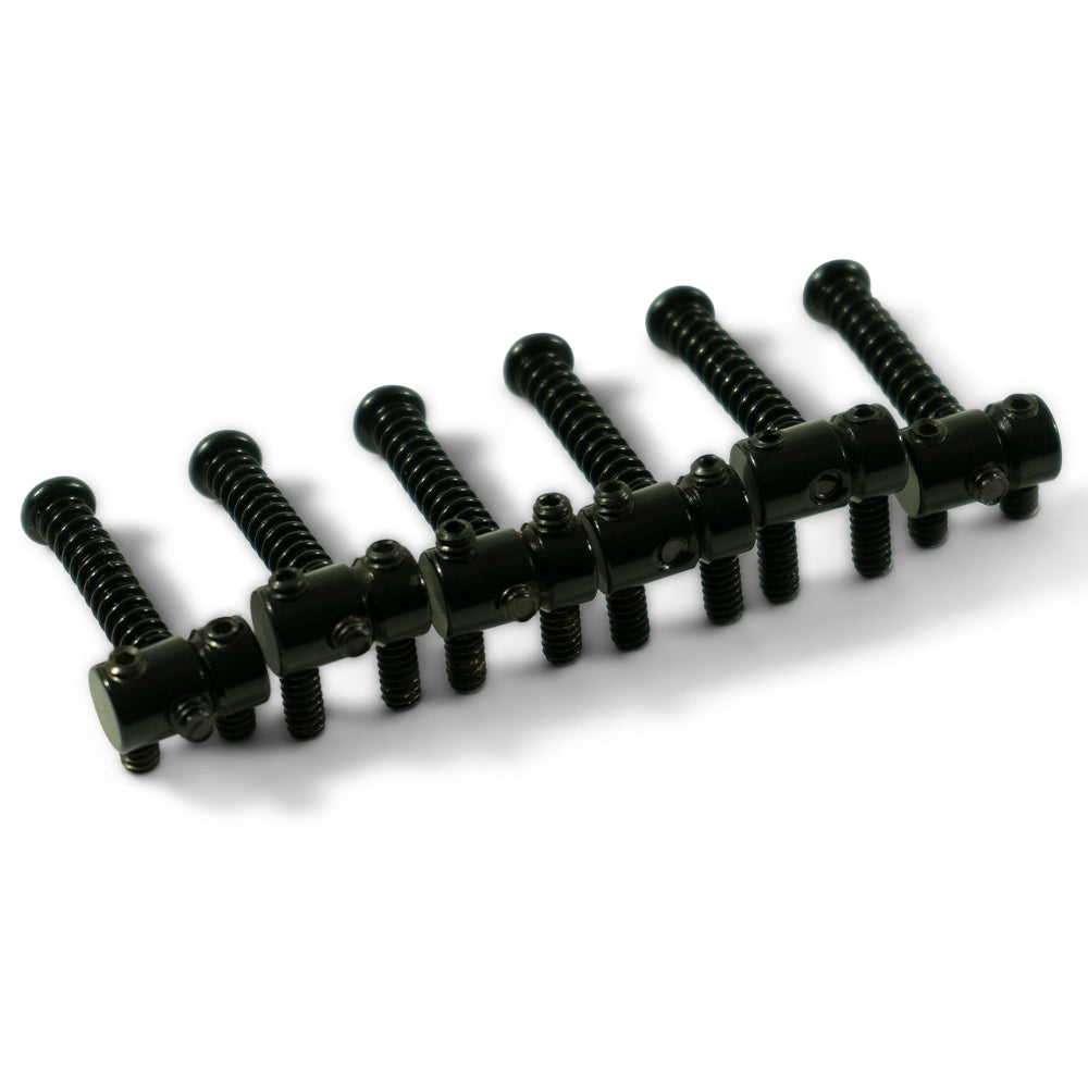 Kluson 6-Piece Brass Saddle Set for Fender Telecaster