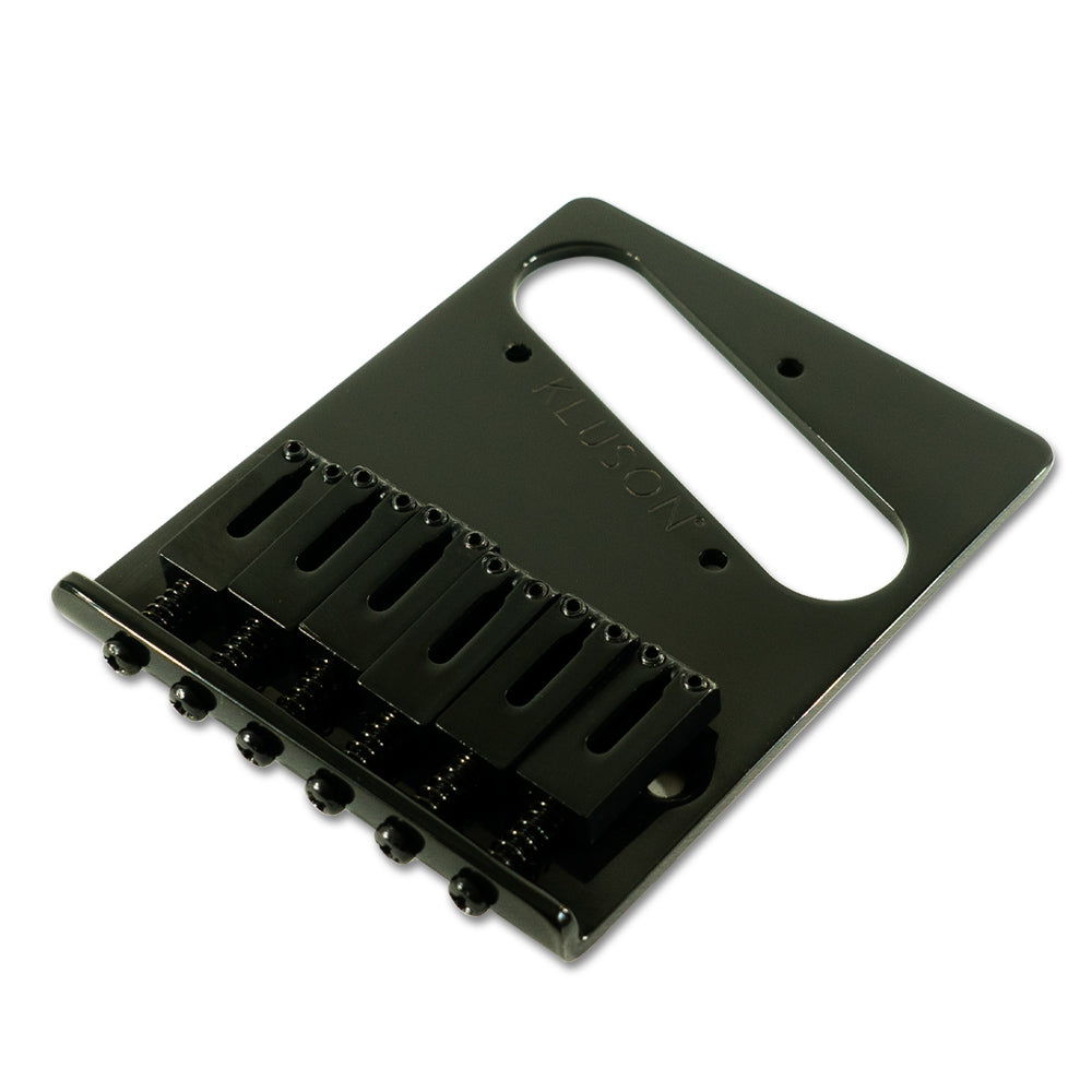 Kluson Contemporary Bridge for Fender Telecaster w/ Brass or Steel Saddles