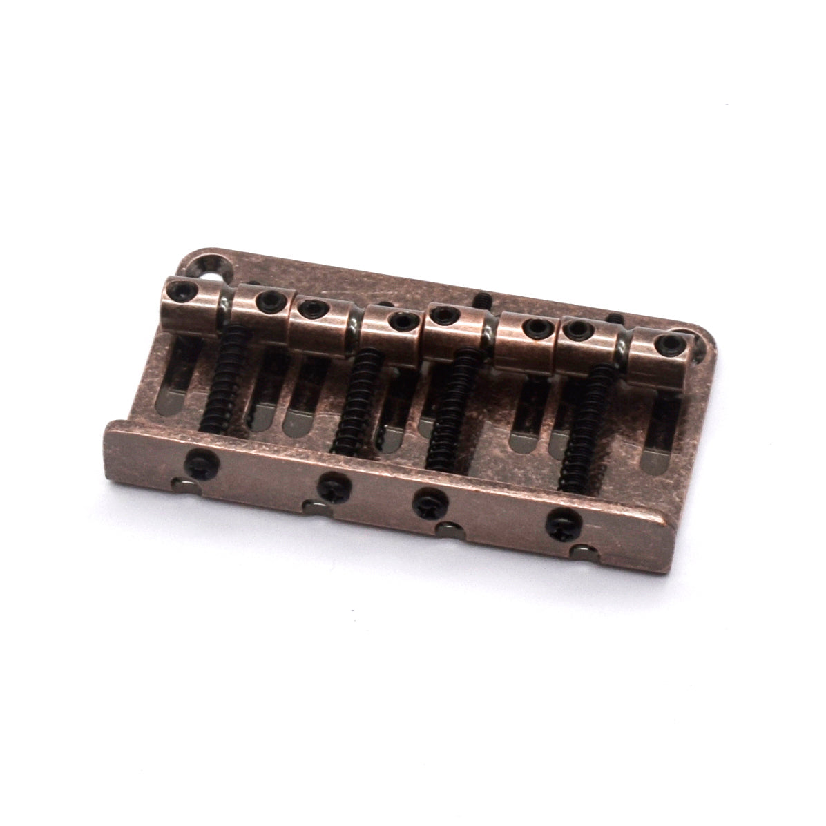 KD By AxLabs Vintage Style 4-String Bass Bridge, Antique Bronze
