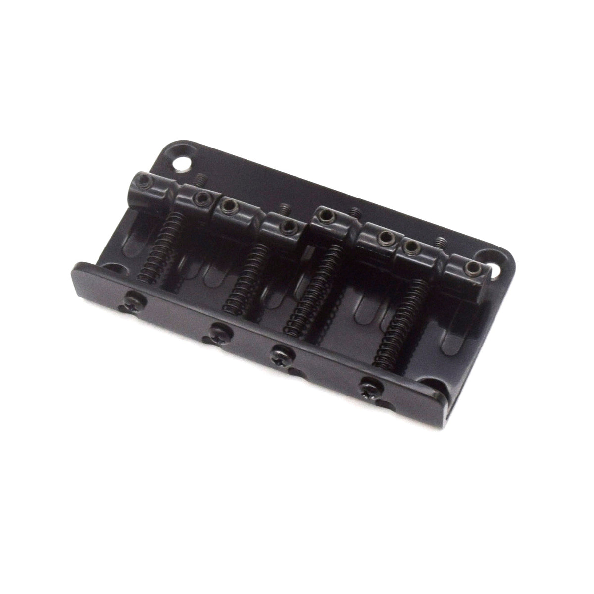 KD By AxLabs Vintage Style 4-String Bass Bridge, Burnt Chrome