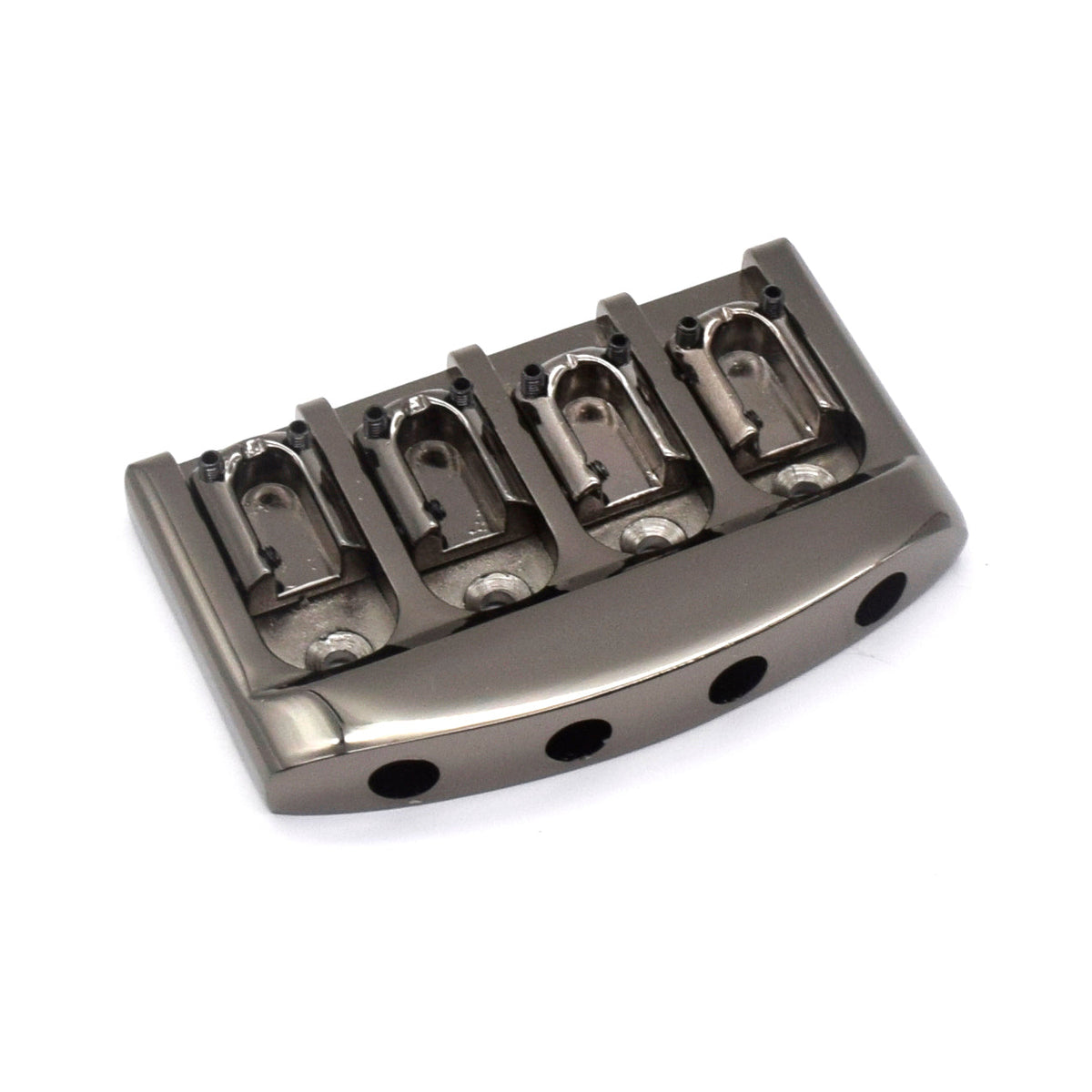 KD By AxLabs Gravity Saddle 4-String Bass Bridge, Black