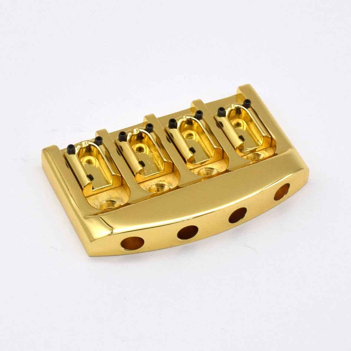 KD By AxLabs Gravity Saddle 4-String Bass Bridge, Chrome