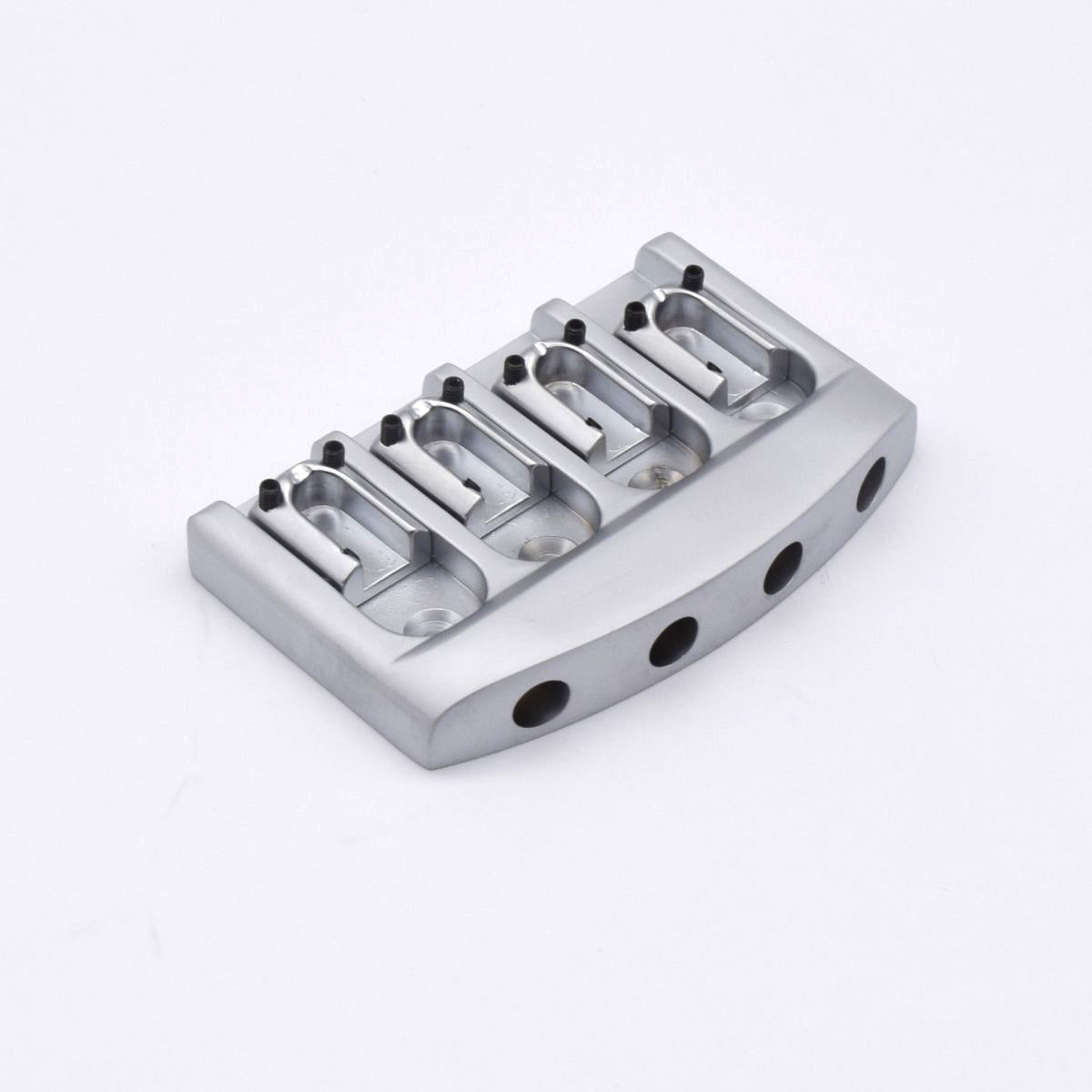 KD By AxLabs Gravity Saddle 4-String Bass Bridge, Satin Black