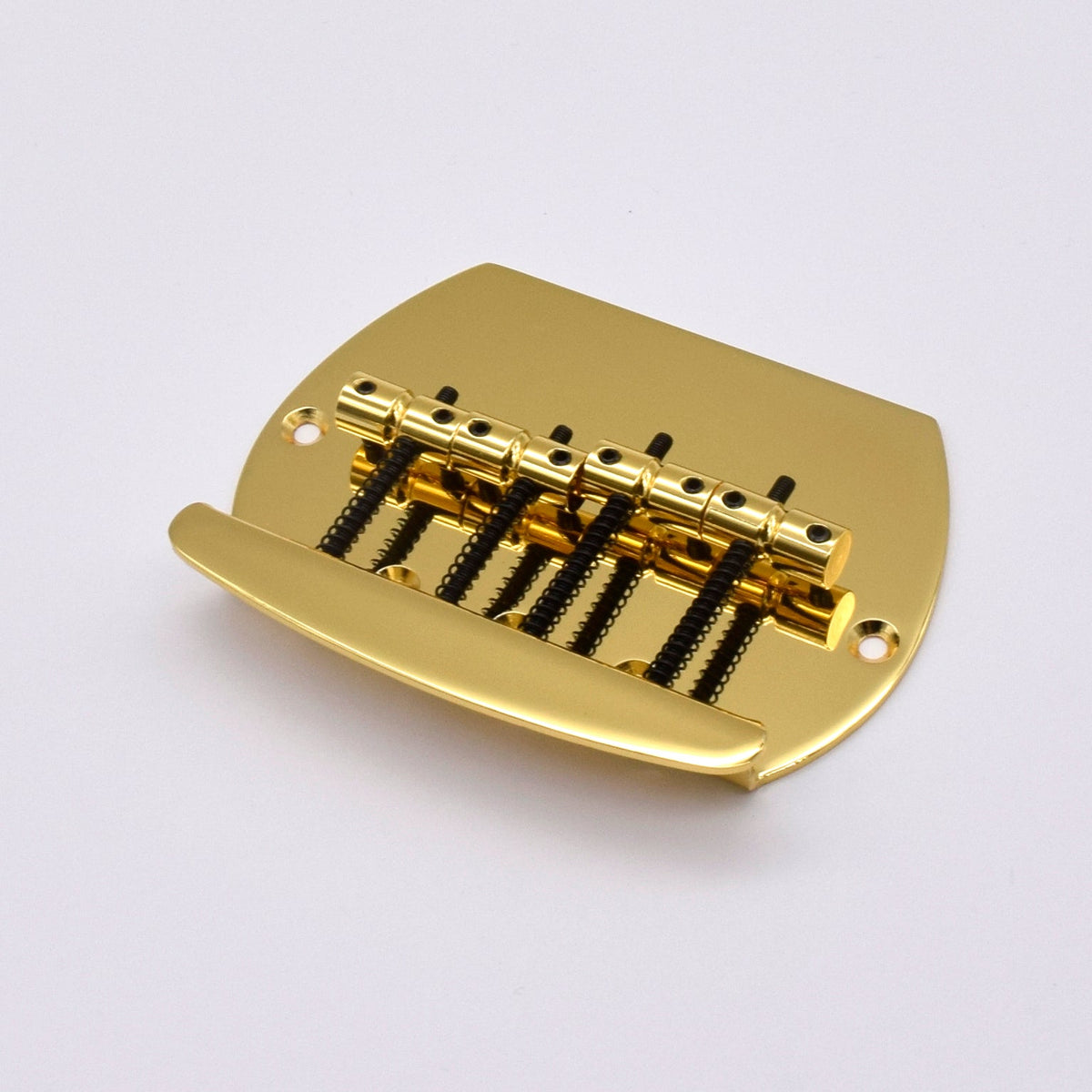 KD By AxLabs 4-String Bass Bridge, Large Round Plate, Gold